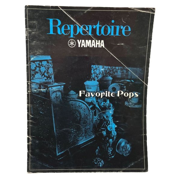 Yamaha Repertoire Favorite Pops Piano Songbook Sheet Music 17 Songs 1976 - Picture 1 of 6